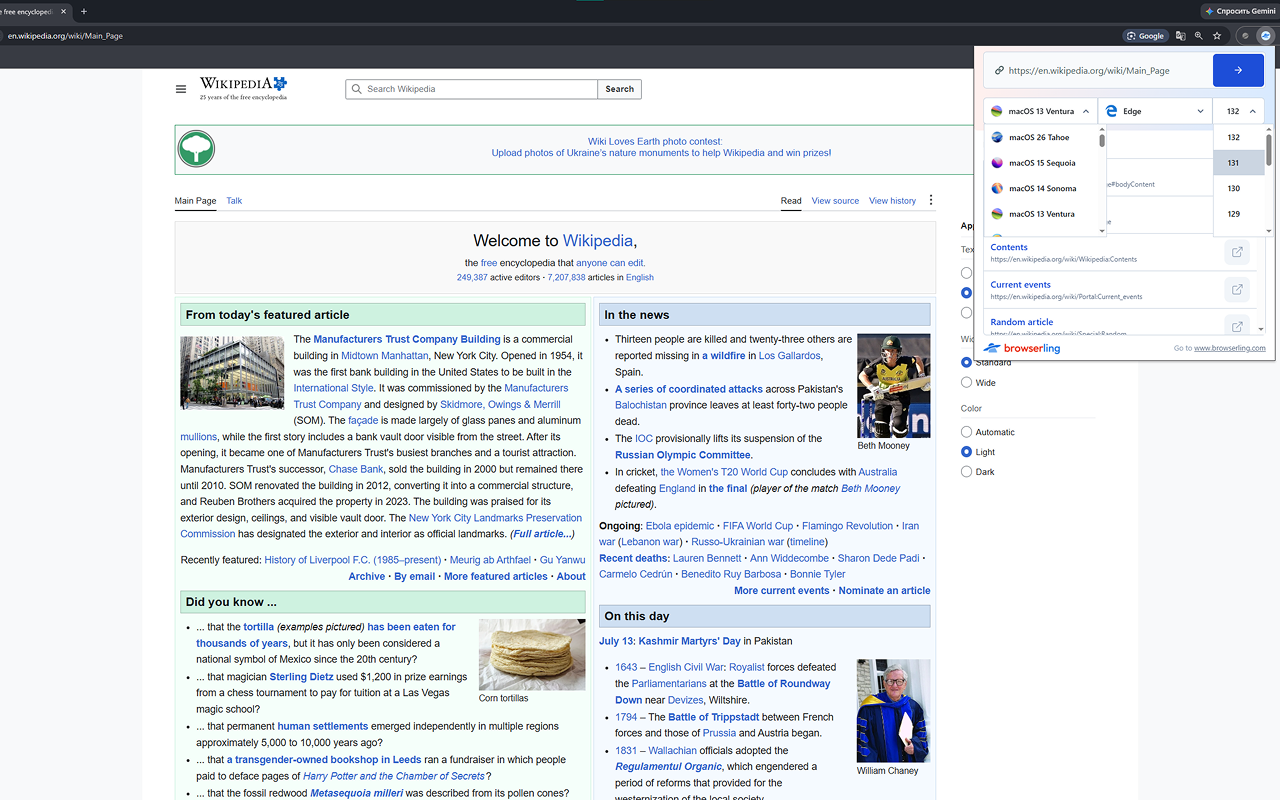 Browserling Web Testing & Cybersecurity Sandbox - 截图 4
