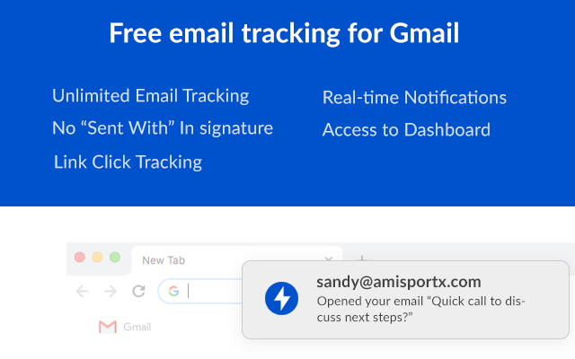 Email Tracker For Gmail - MailerPlex - 截图 1