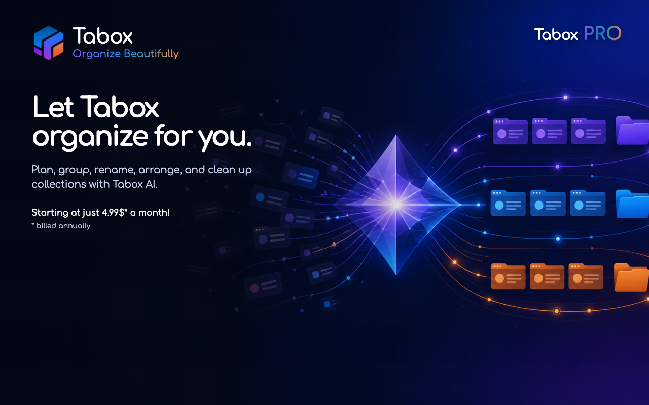 Tabox - Tab Manager, Save & Share Tab Groups - 截图 5