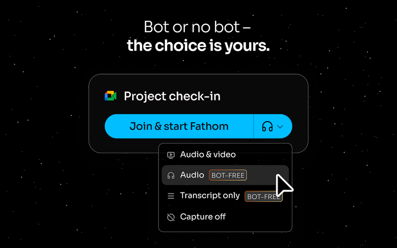 Fathom AI Note Taker for Google Meet - 截图 2