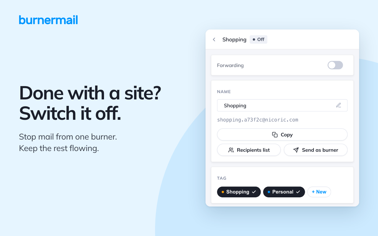 Burner Mail: Easy, Fast, Disposable Emails - 截图 4