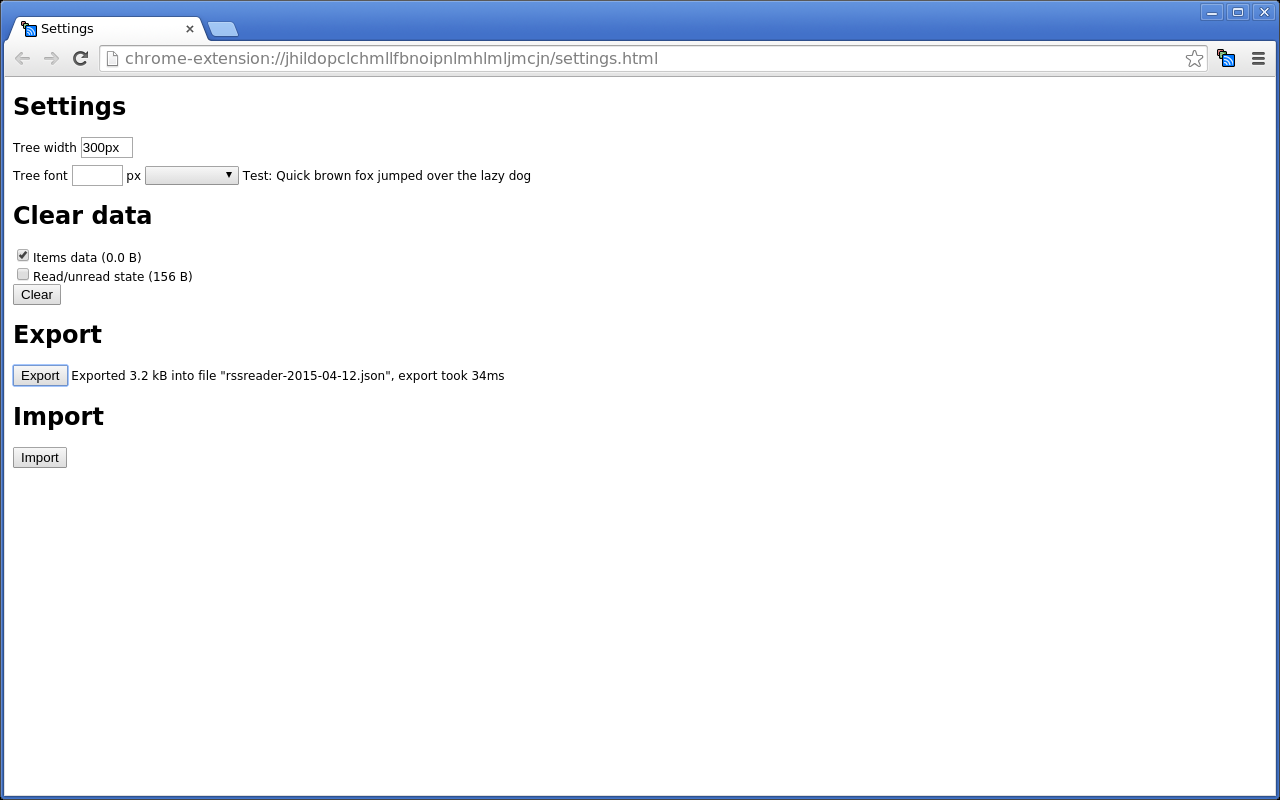 RSS Reader - 截图 2