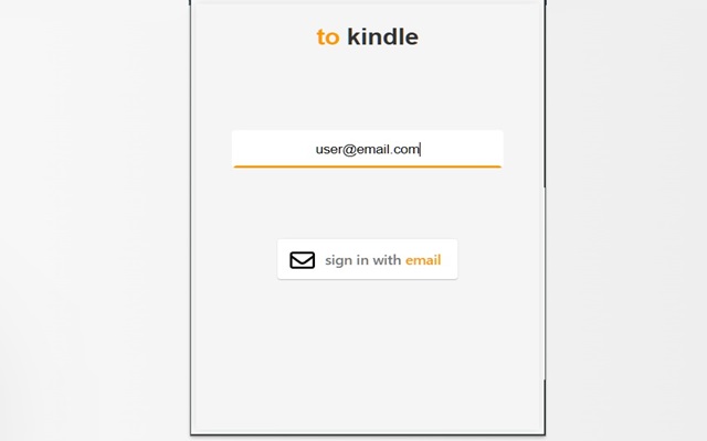 to kindle - 截图 1