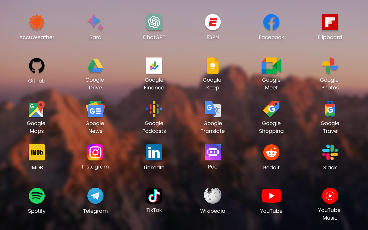 Dashy New Tab Dashboard and Side Panel - 截图 5