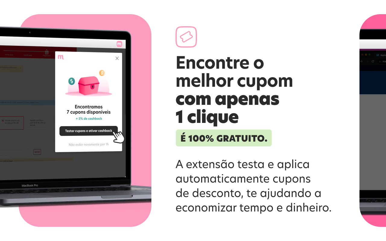 Méliuz: Cashback e cupons em suas compras - 截图 1