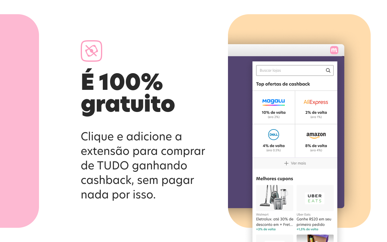 Méliuz: Cashback e cupons em suas compras - 截图 3