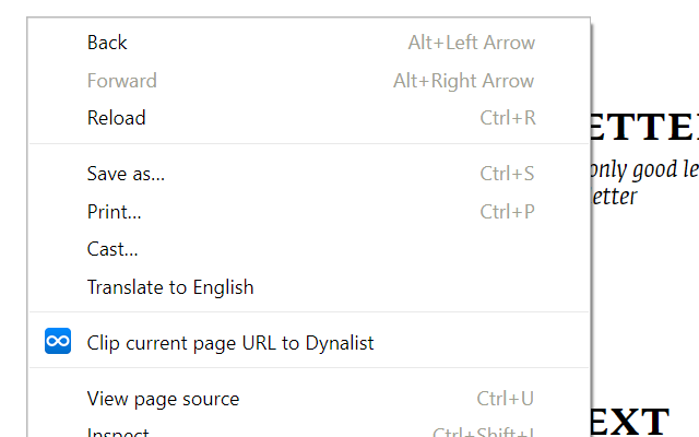 Dynalist Companion Clipper - 截图 2