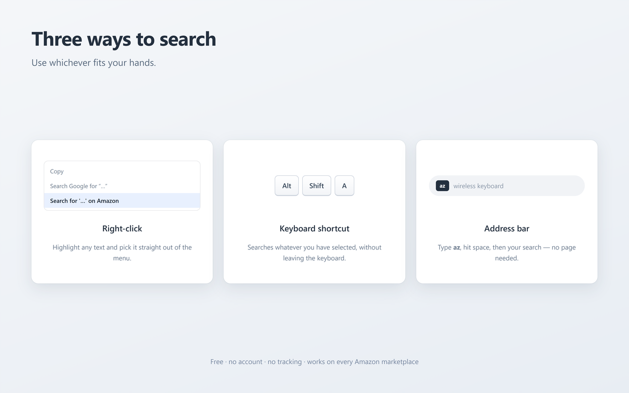 Search Amazon - 截图 3