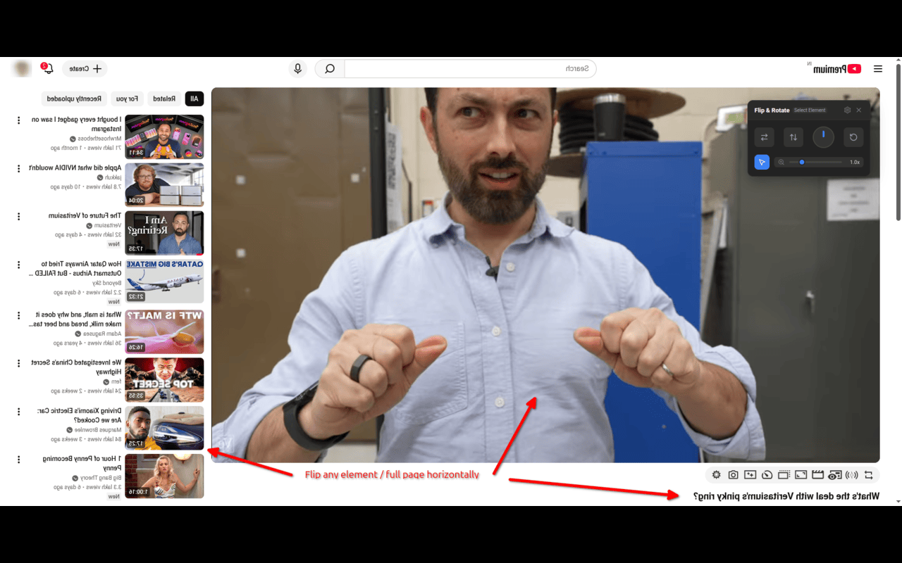 Flip, Rotate and Mirror Ultimate: Video, Image, Page - 截图 4