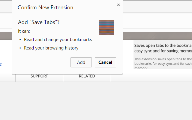 Save Tabs - 截图 2