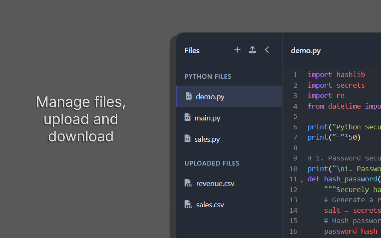 Python Playground - 截图 4