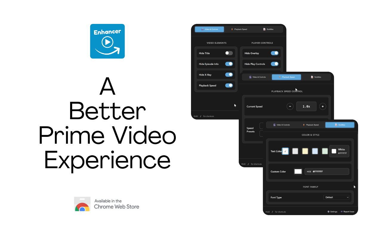 Prime Video Enhancer - 截图 1
