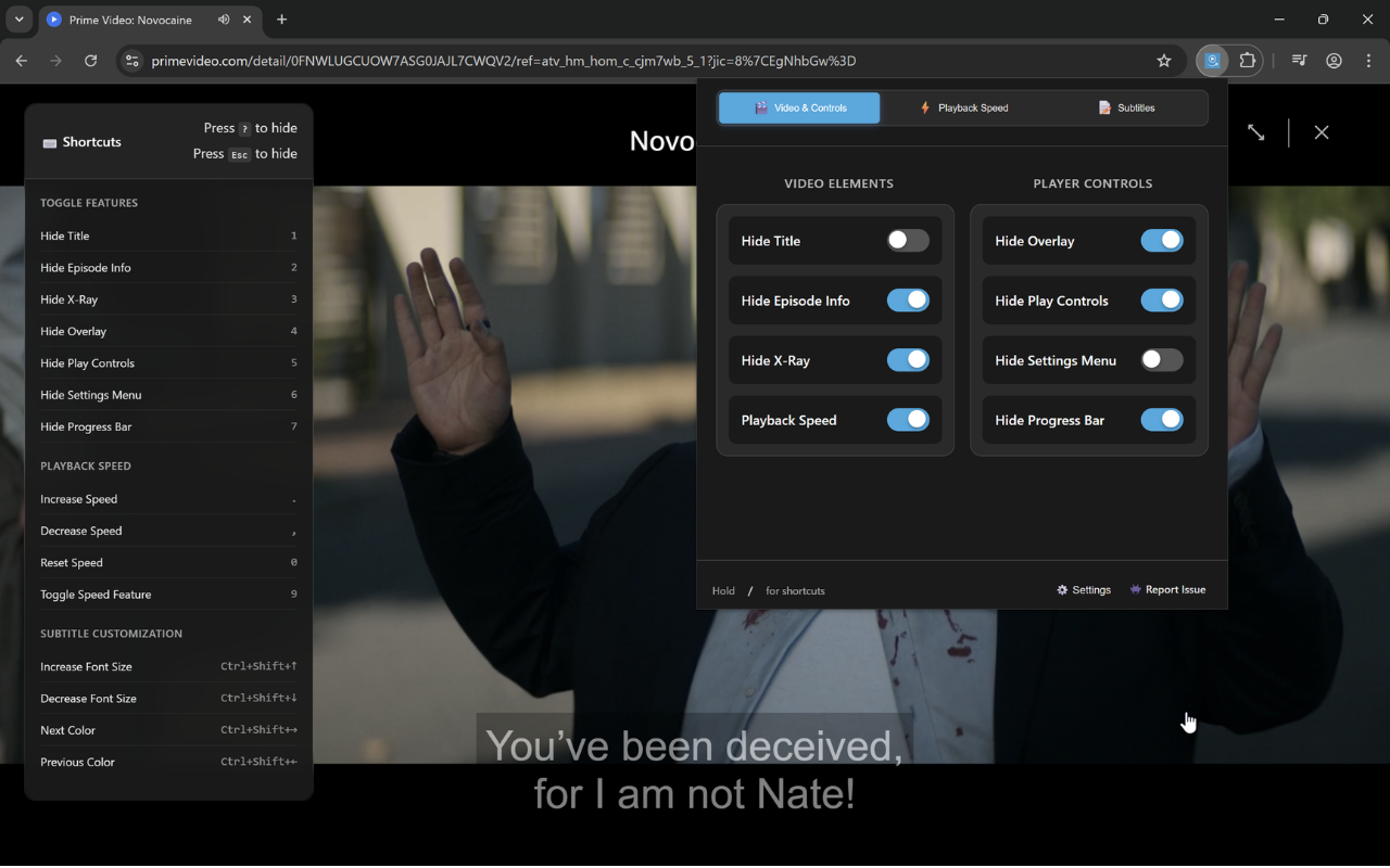 Prime Video Enhancer - 截图 4