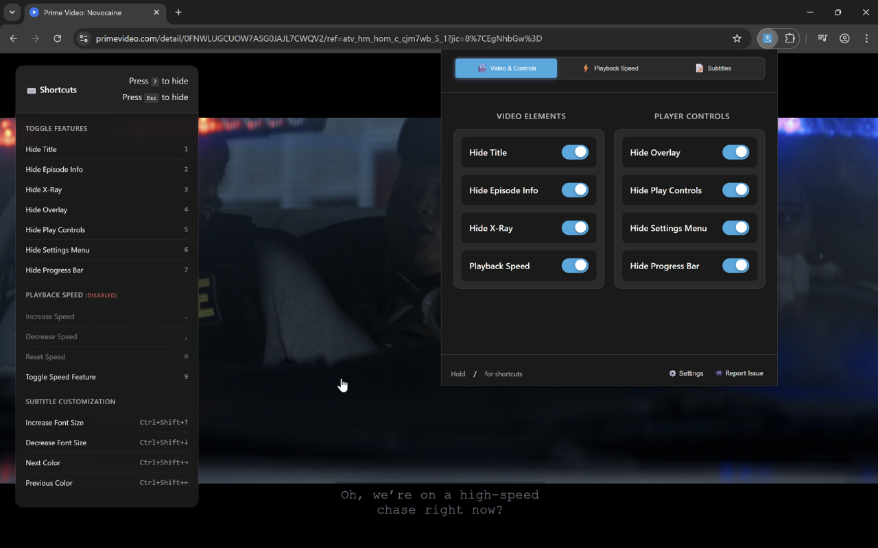 Prime Video Enhancer - 截图 5