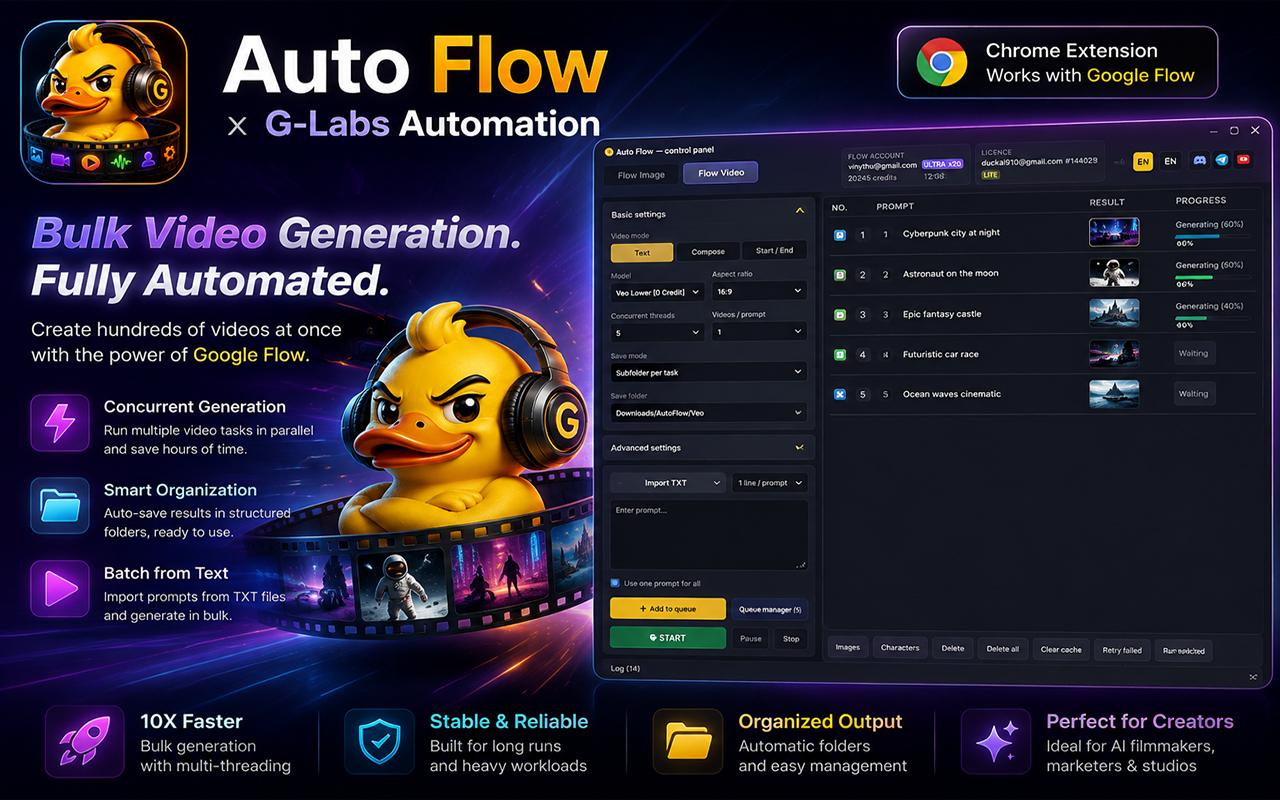 Auto Flow x G-Labs Automation - 截图 1