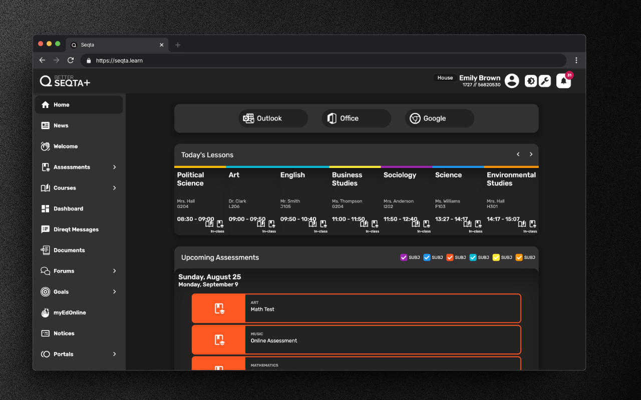 BetterSEQTA+ - 截图 2