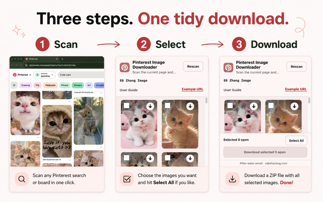 Pinterest 图片下载器 - 截图 4