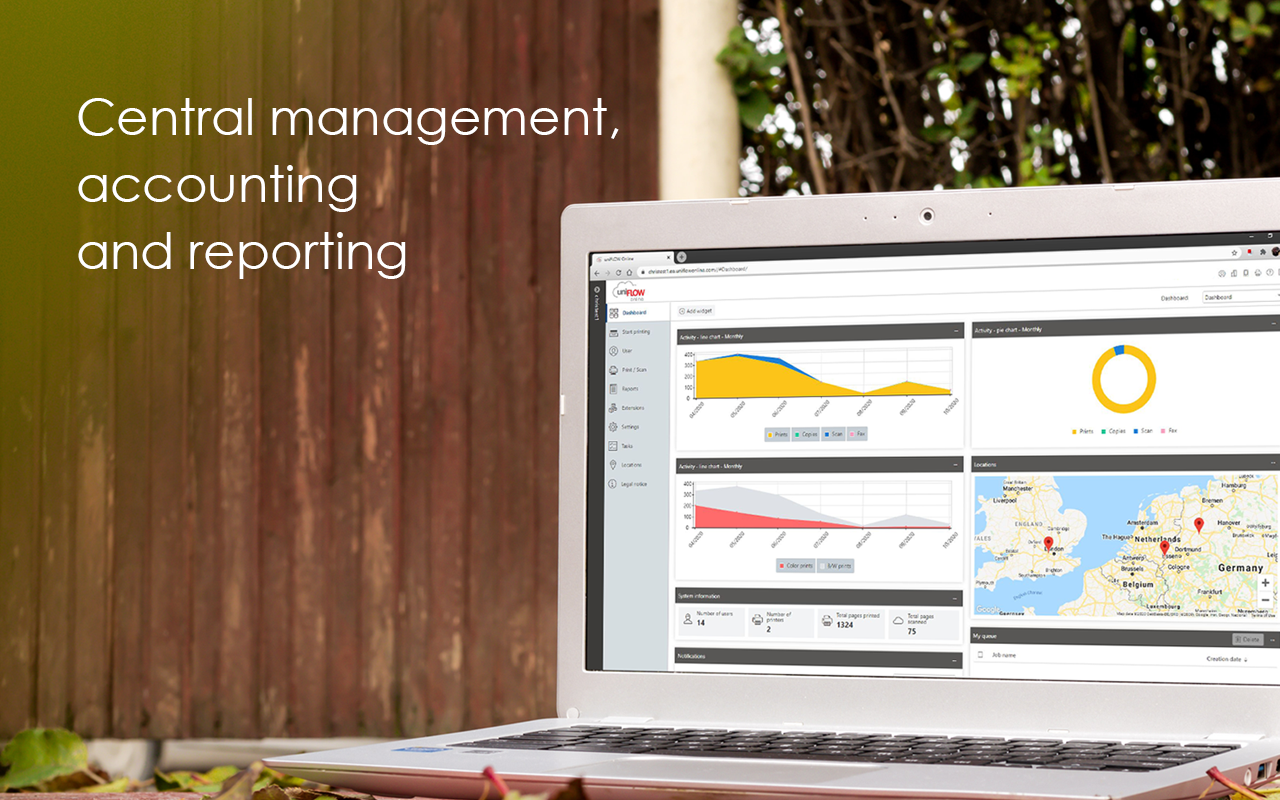 uniFLOW Online - 截图 5