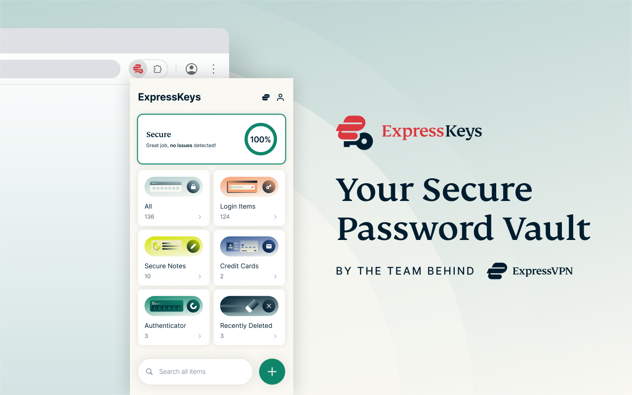 ExpressKeys: Password Manager - 截图 1