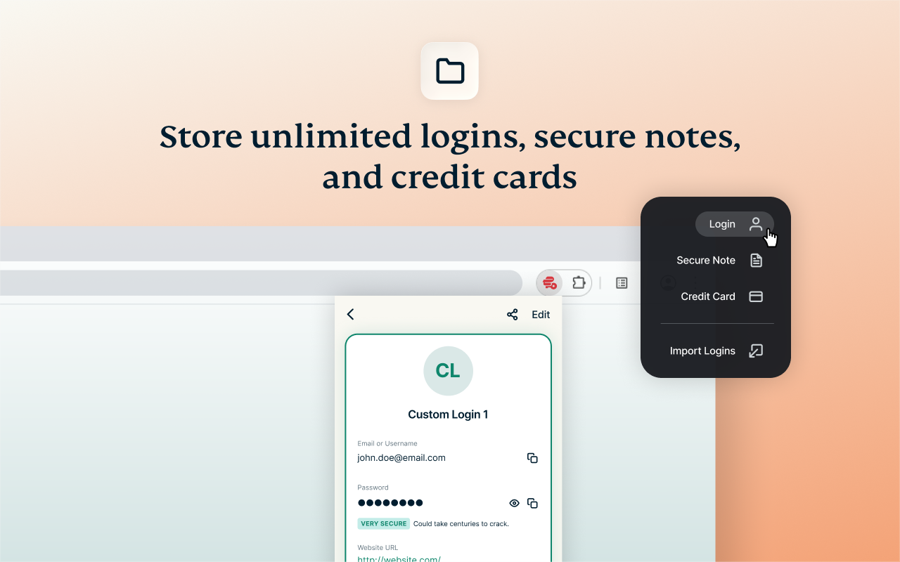 ExpressKeys: Password Manager - 截图 4