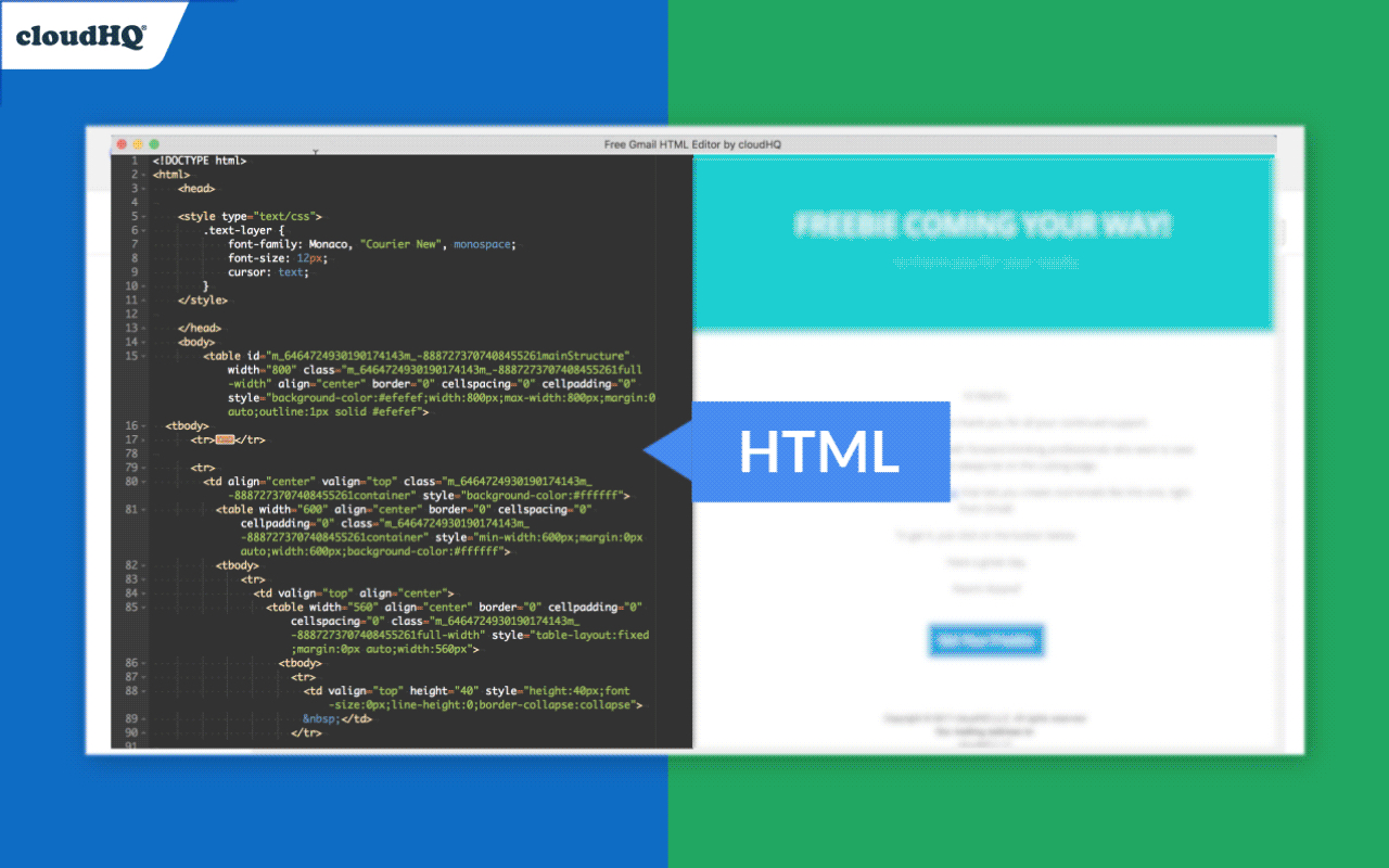 HTML Editor for Gmail by cloudHQ - 截图 2