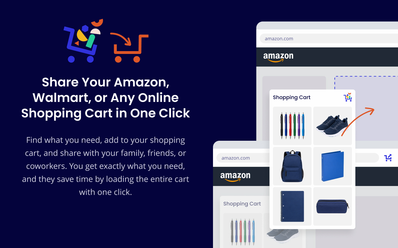 Share-A-Cart – 轻松分享购物车 - 截图 1