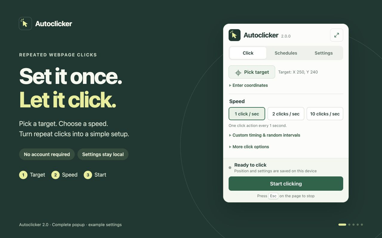 Autoclicker - 截图 1