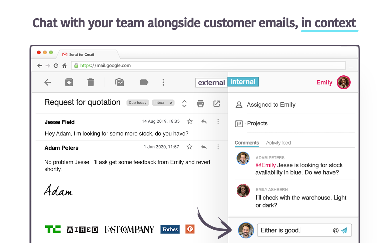 Sortd for Gmail - 截图 2