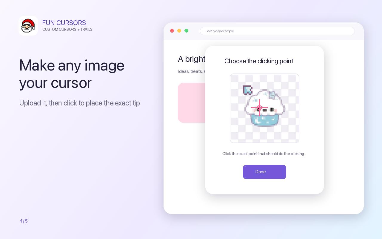 Fun Cursors — Custom Cursor & Cursor Trails - 截图 4