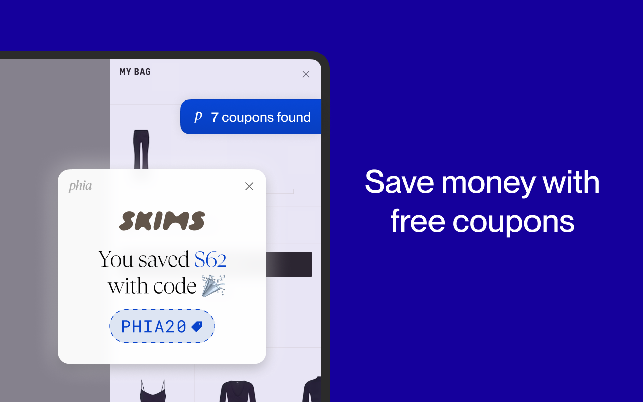 Phia: Best Price in One Click - 截图 3