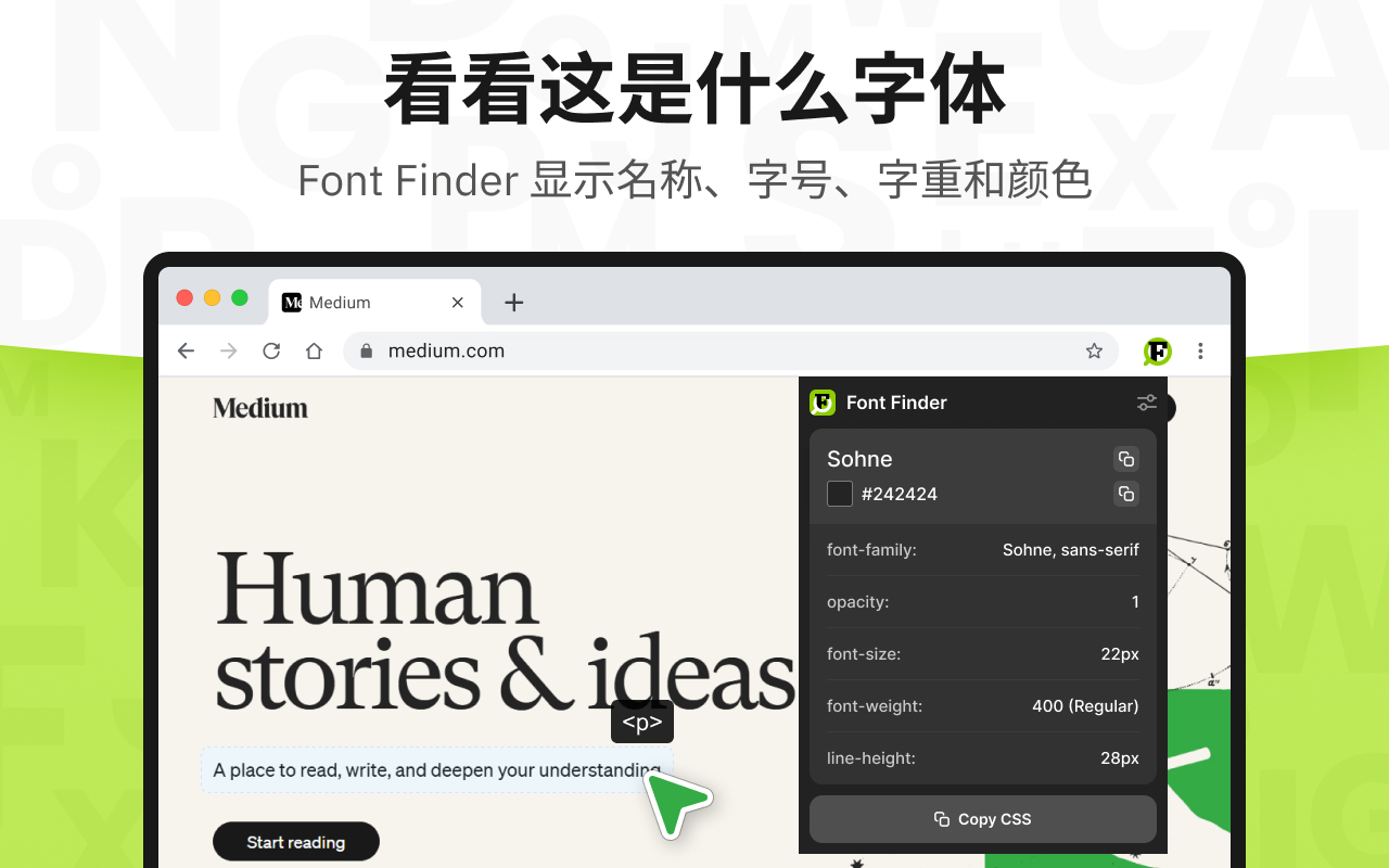 Font Finder - 字体识别 & 这是什么字体 - 截图 2