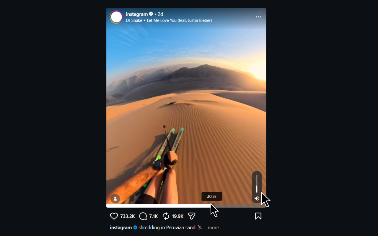 Better Videos for Instagram: Playback & Volume - 截图 2