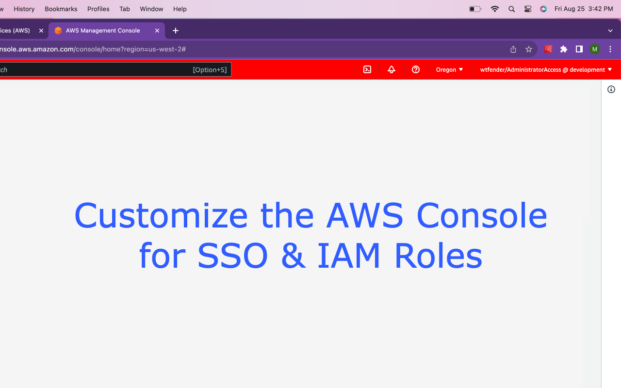 AWS SSO Extender - 截图 3