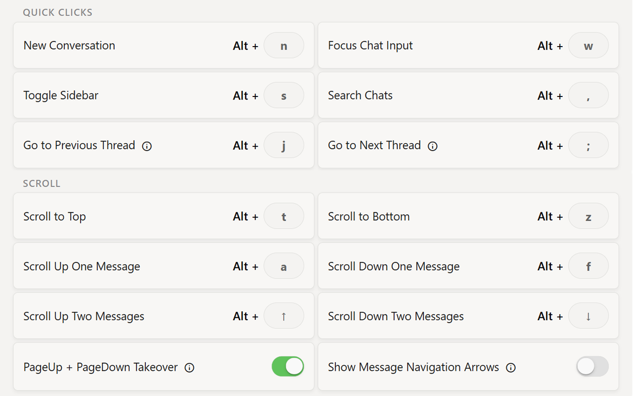 ChatGPT Custom Shortcuts Pro - 截图 3