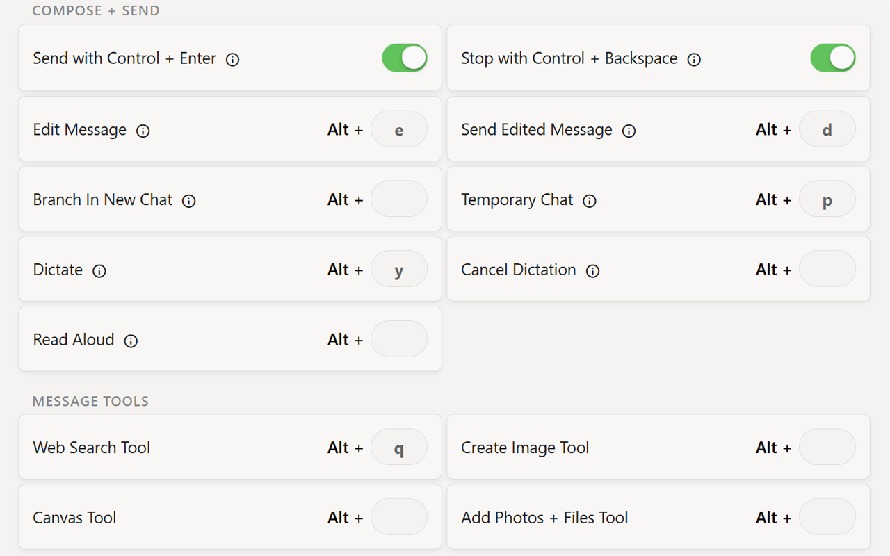ChatGPT Custom Shortcuts Pro - 截图 4