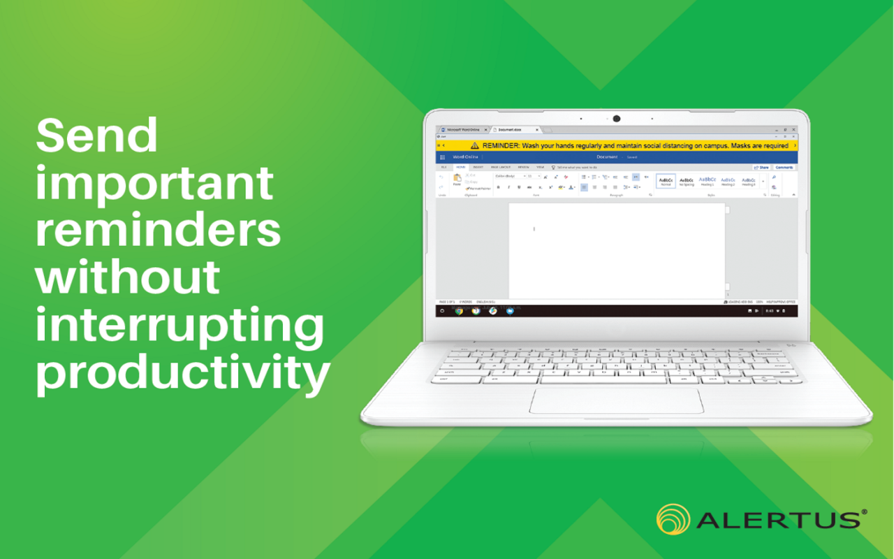 Alertus Desktop for Chrome - 截图 2