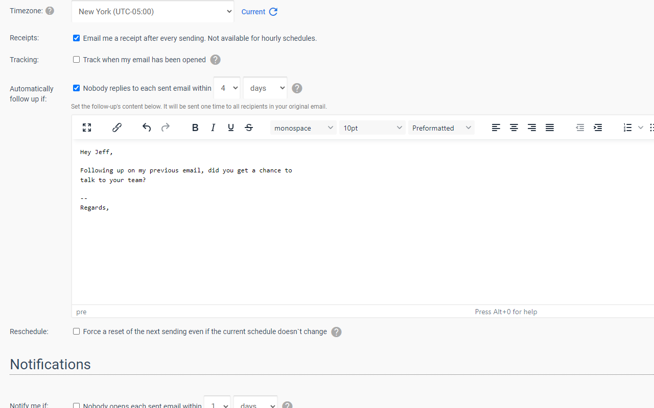 Gmail重复发送邮件 - 截图 1