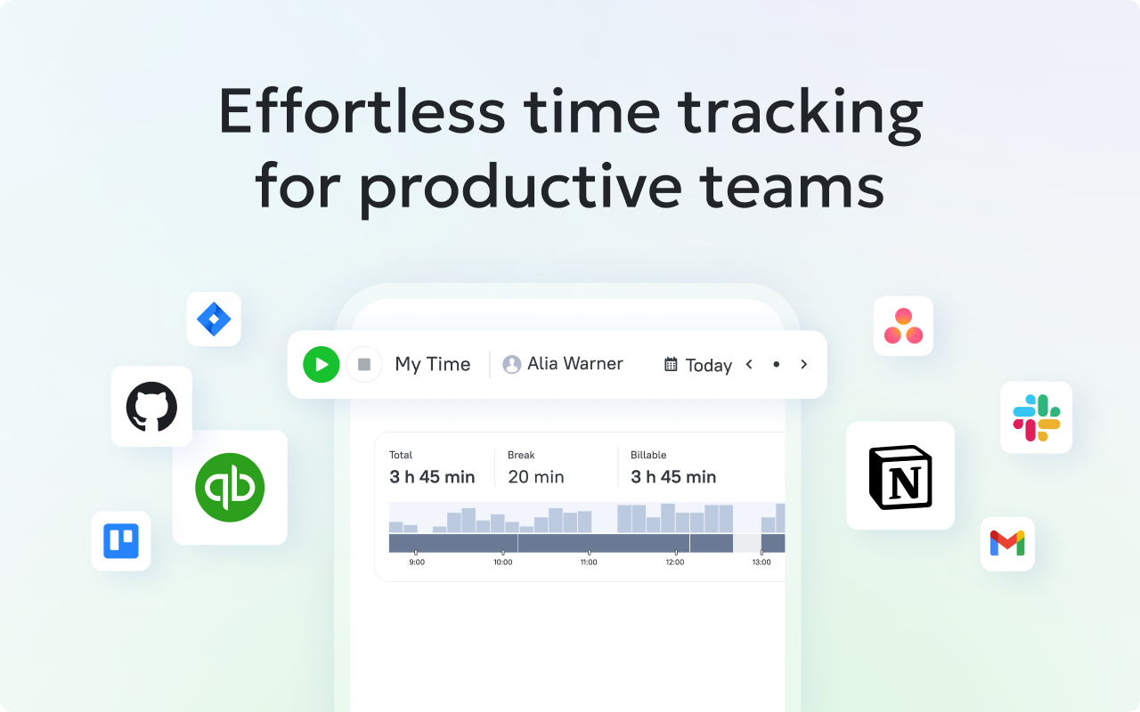 TMetric – Time Tracker & Productivity App - 截图 2