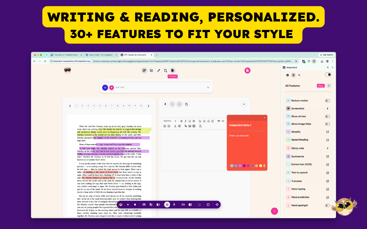 Helperbird: Dyslexia & Accessibility Tools - 截图 4
