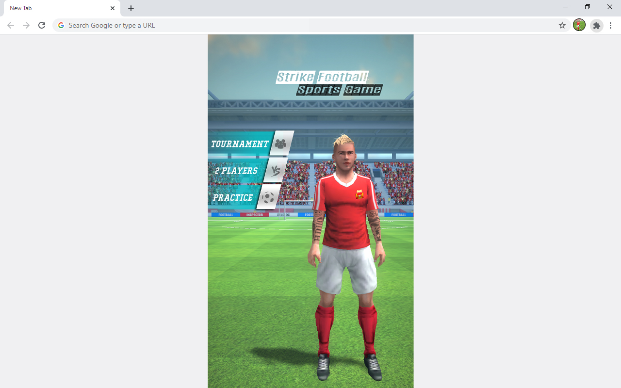 Strike Football Sports Game - 截图 1