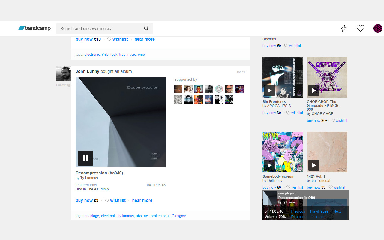 Bandcamp Streamer - 截图 2