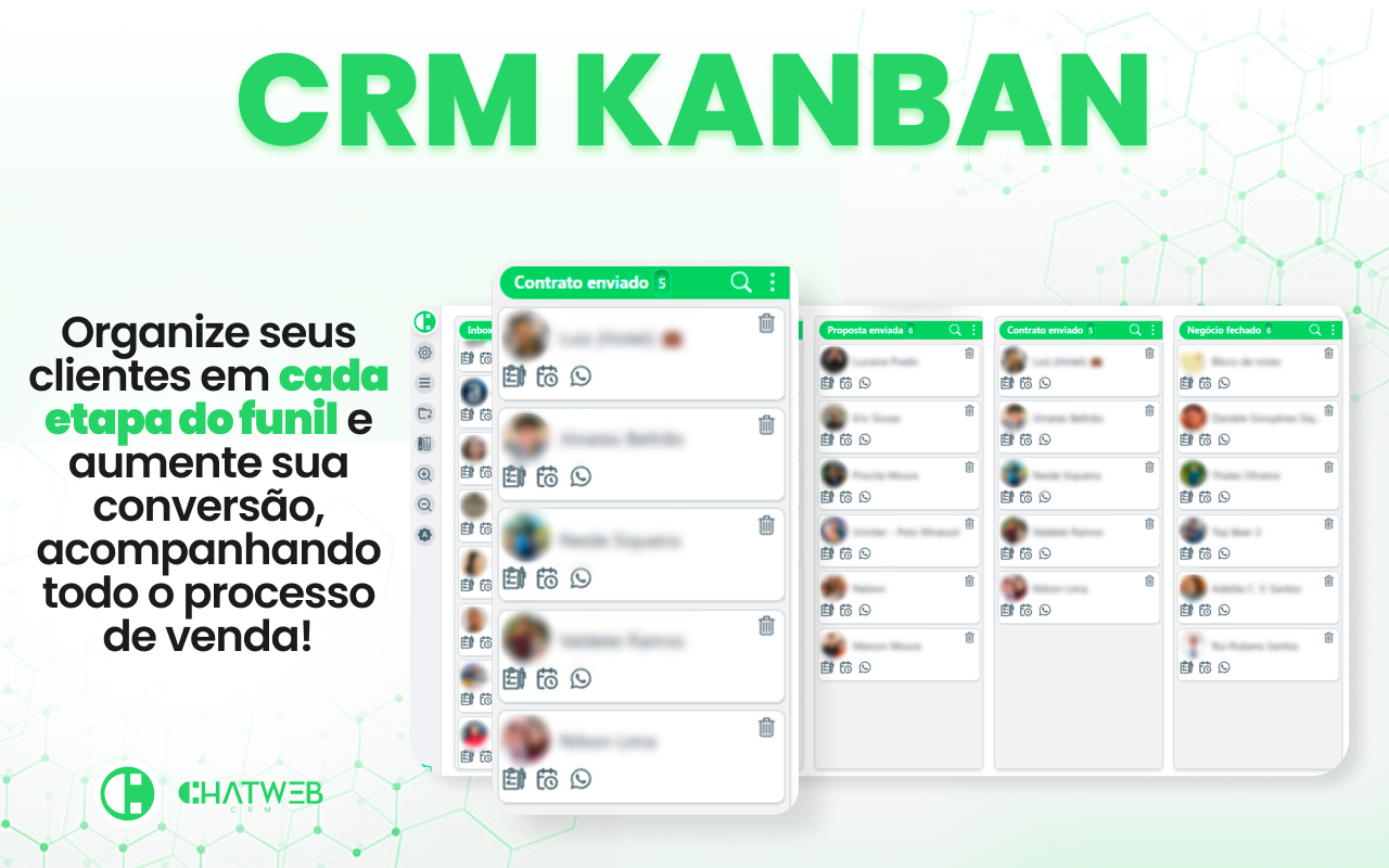 Chatweb CRM : Transforme seu whatsapp em um sistema de vendas - 截图 1