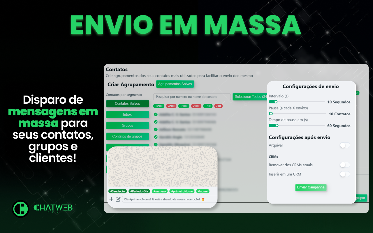 Chatweb CRM : Transforme seu whatsapp em um sistema de vendas - 截图 4