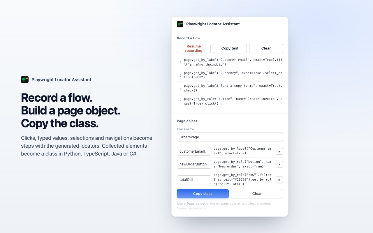 Playwright Locator Assistant - 截图 4