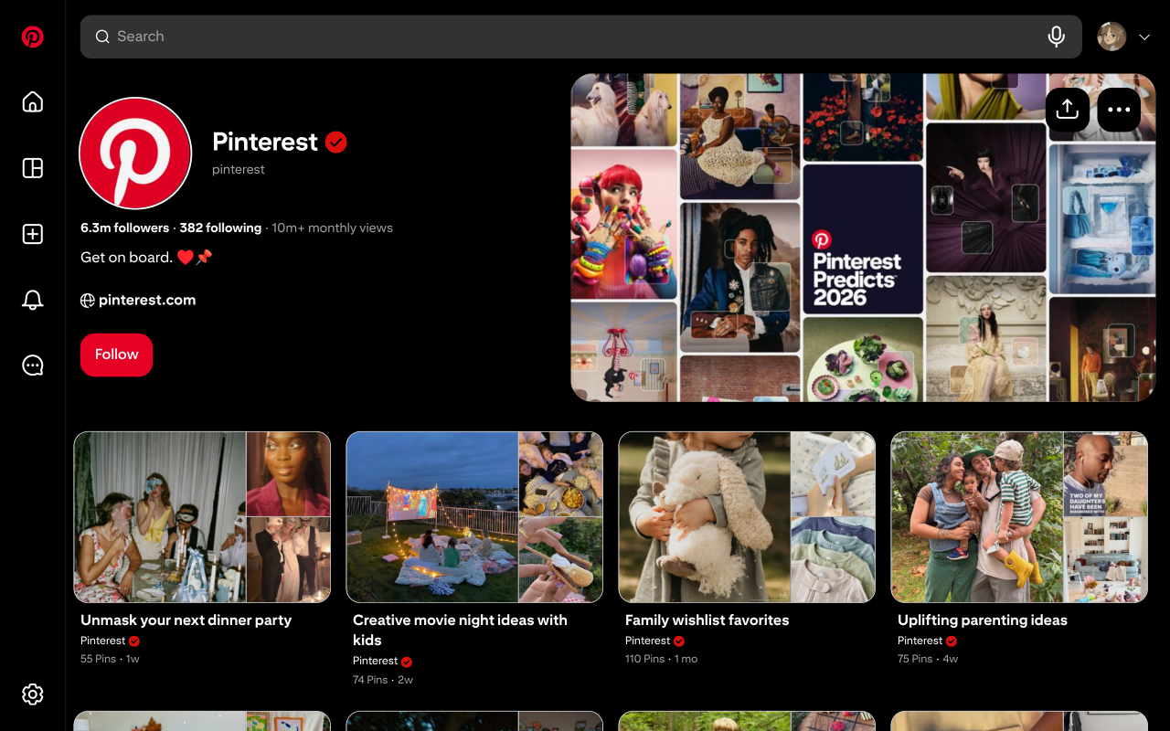 Pinterest - LIGHT & DARK THEMES - 截图 4