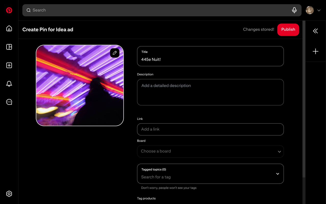 Pinterest - LIGHT & DARK THEMES - 截图 5