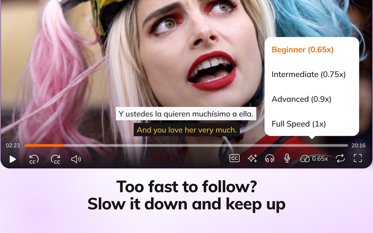 Lingopie: Learn Languages With TV Shows & Movies - 截图 3
