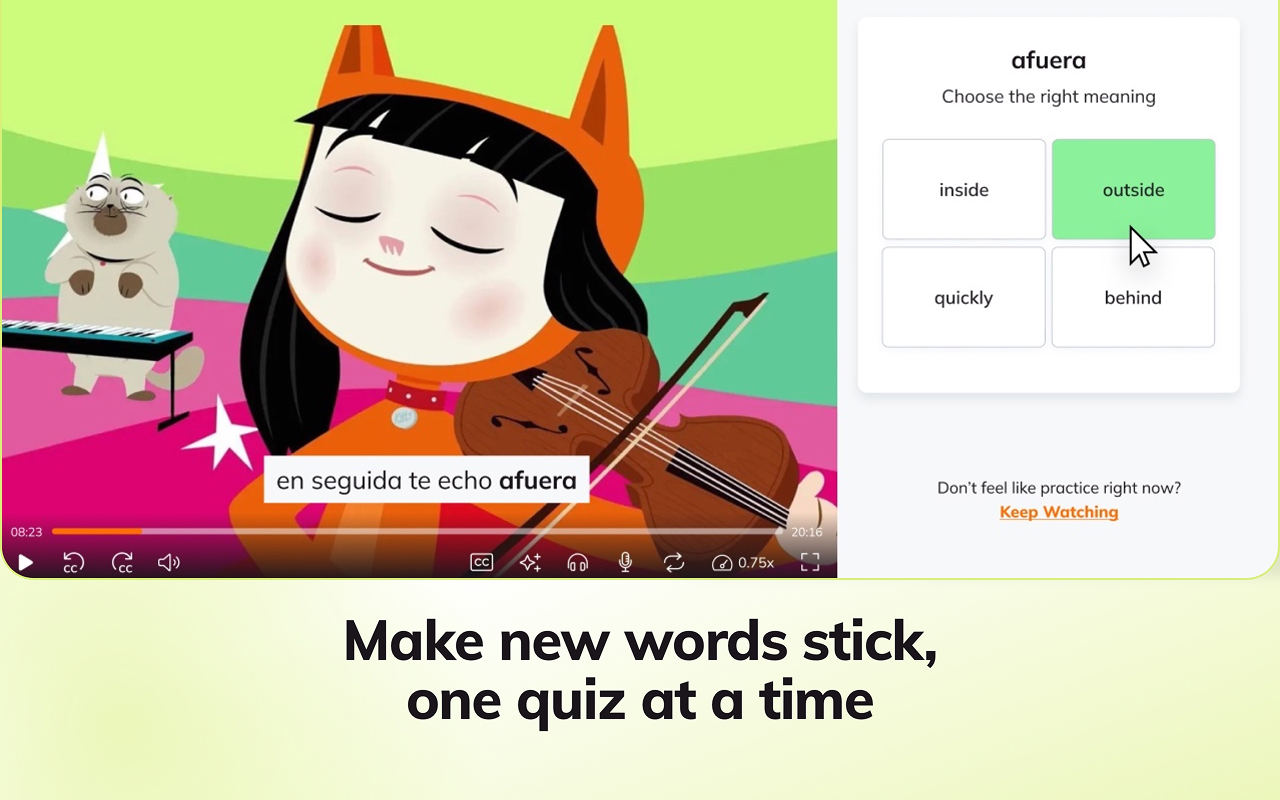 Lingopie: Learn Languages With TV Shows & Movies - 截图 5
