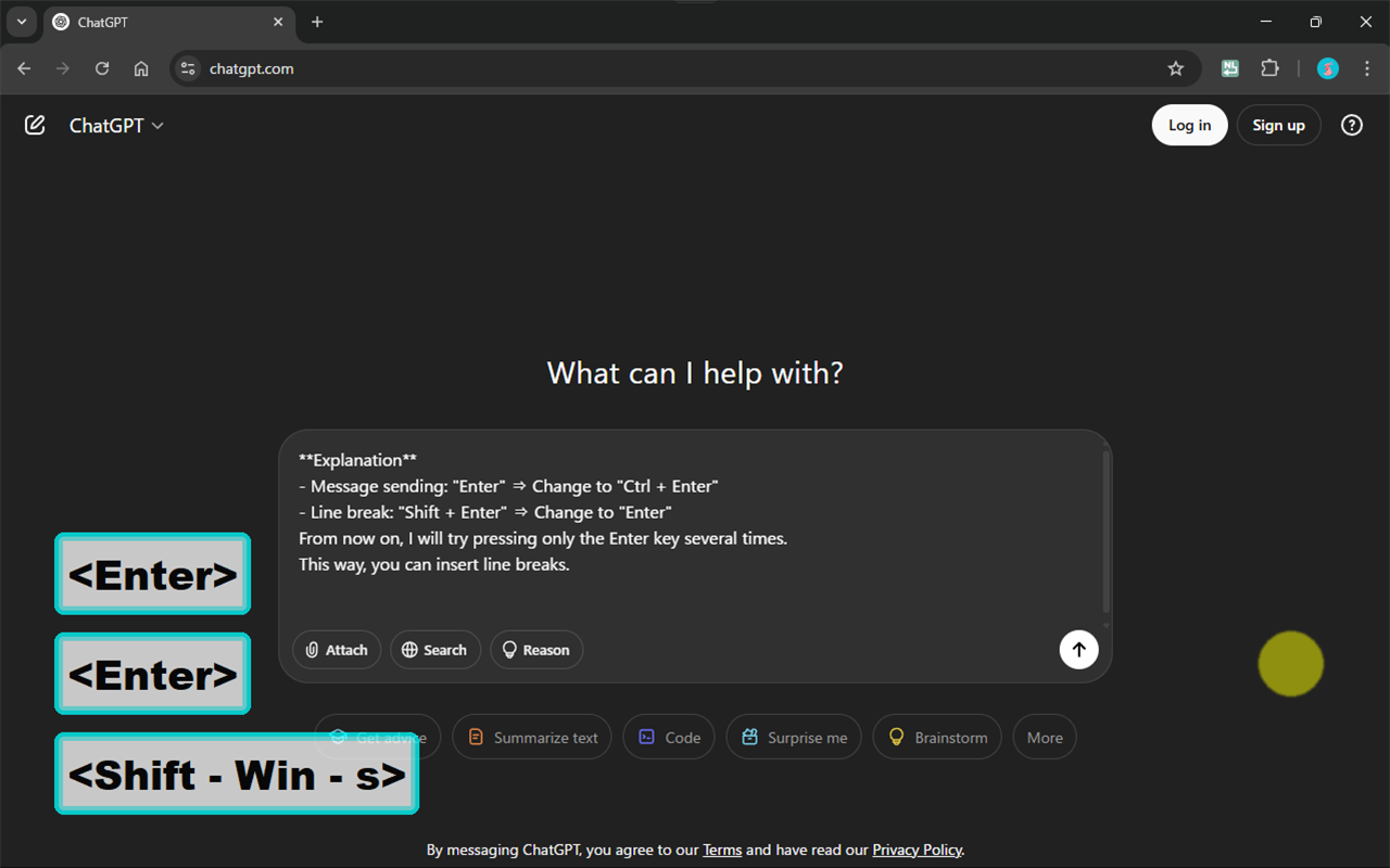 Chat AI Ctrl+Enter Sender - 截图 1