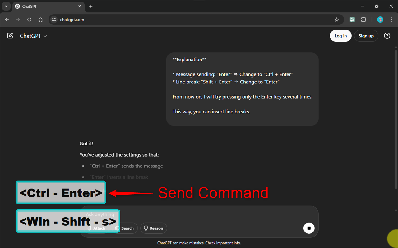 Chat AI Ctrl+Enter Sender - 截图 2